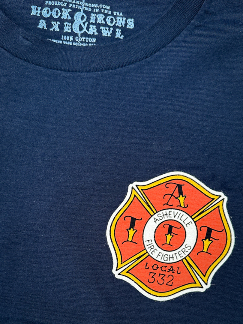 Women's Navy Tee - Asheville