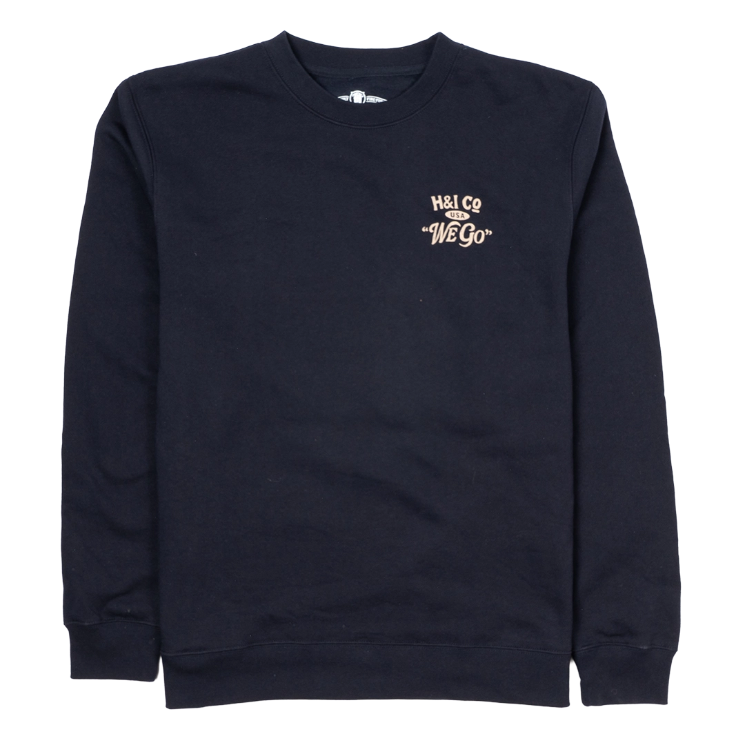 Story is in the Scars - Navy Sweatshirt