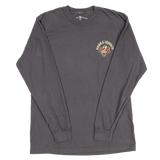 Firefighter Long Sleeve T-Shirt (Graphite) | Model: Alleycat