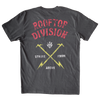 Rooftop Division - Graphite Tee