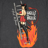 Firefighter T-Shirt (Charcoal) | Model: Hell's Belle