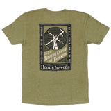Firefighter T-Shirt (Olive Green) | Model: International Association of Truckies