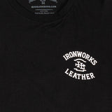 Ironworks Leather - Black Tee