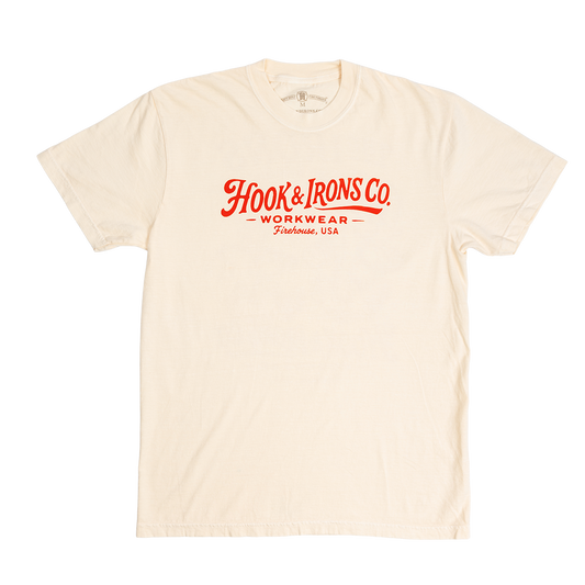 The Irons Always Workin' - Midweight Ivory Tee