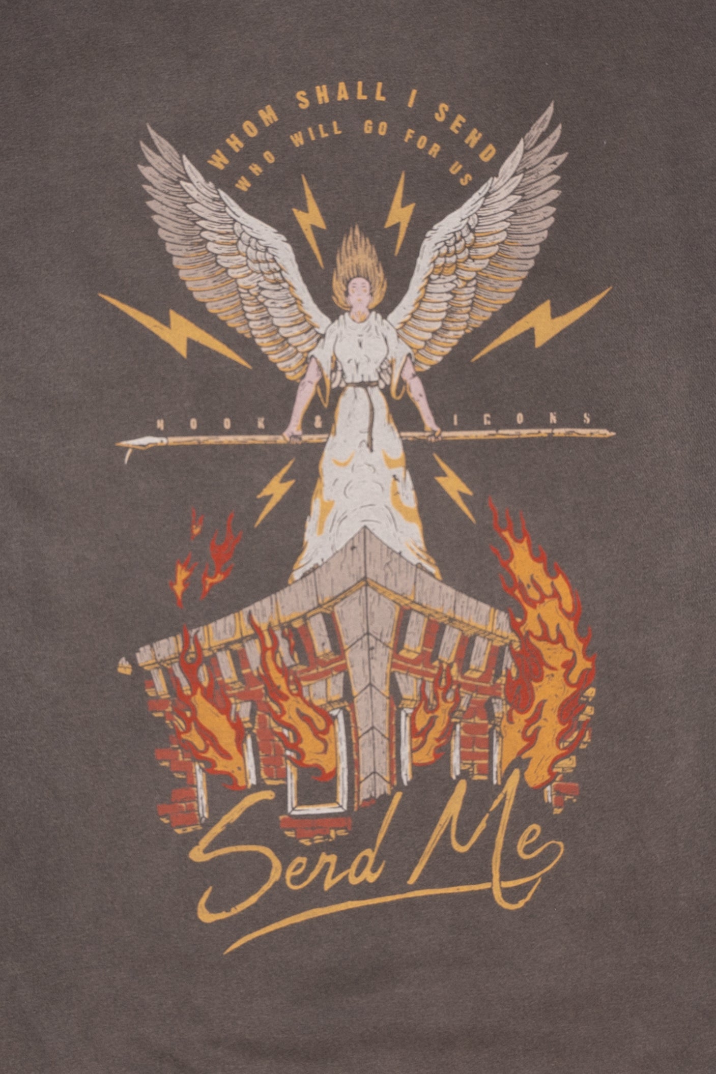 Send Me - Crewneck Sweatshirt Black