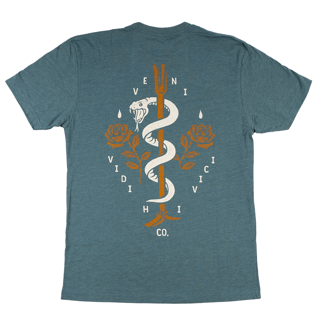 Firefighter T-Shirt (Indigo) | Model: Veni,Vidi,Vici