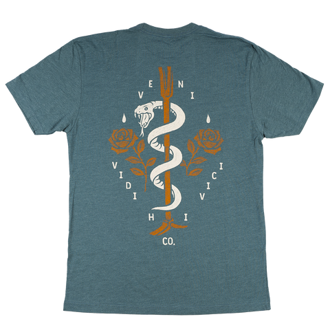 Veni-Vidi-Vici - Indigo Tee