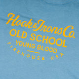 Kids Firefighter T-Shirt (Blue Steel) | Model: Old School Young Blood