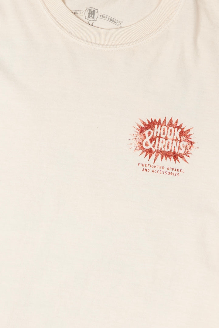 Lucha Del Fuego - Ivory Tee
