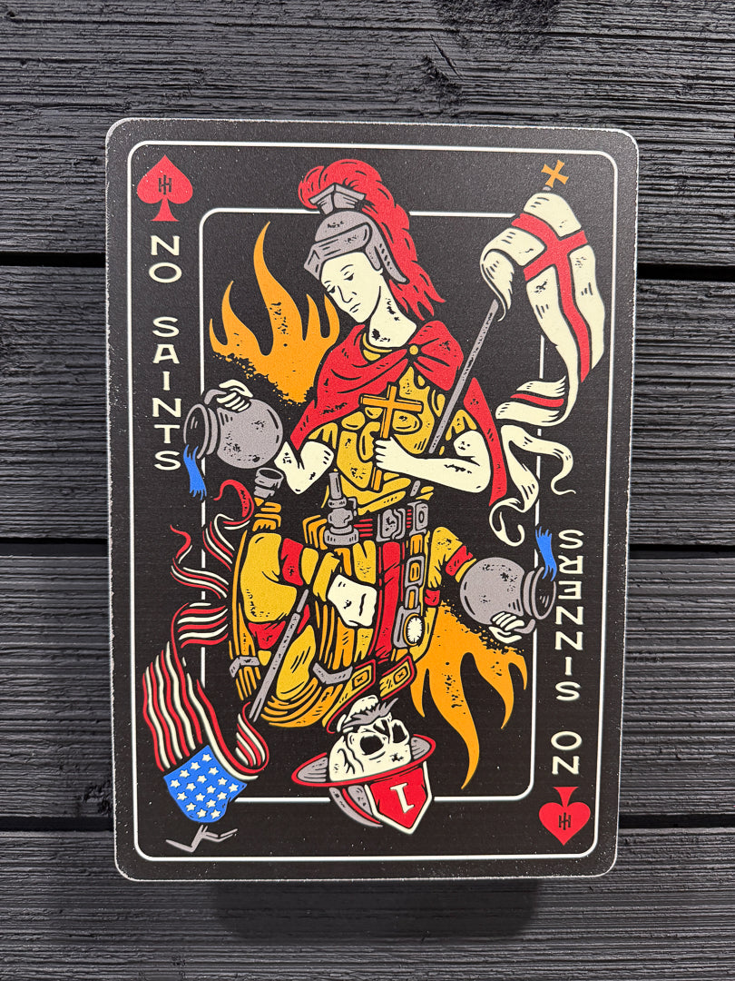 Metal Shop Sign - St. Florian