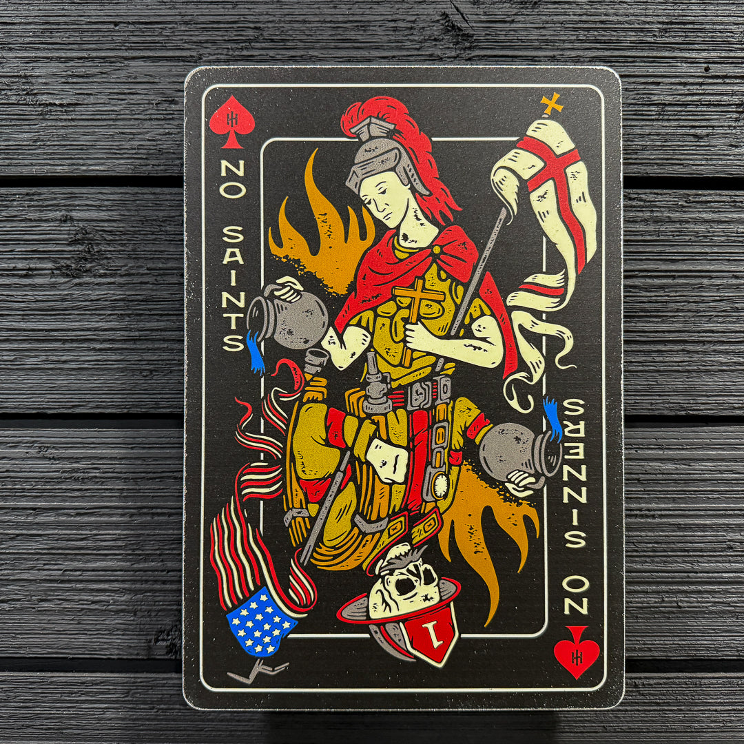 Metal Shop Sign - St. Florian