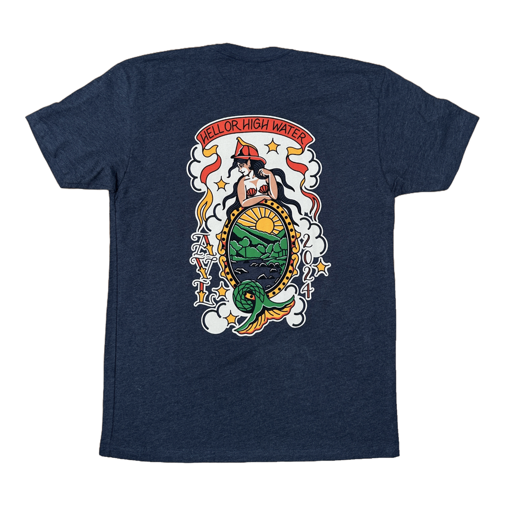 Navy Tee - Asheville FD