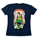 Women's Navy Tee - Asheville