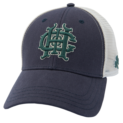 Lucky Trucker - Navy Snapback Hat