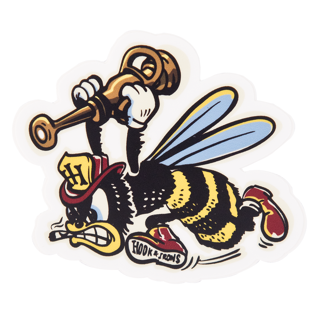 Firefighter Vinyl Slap Sticker | Model: Killer Bee, Water For The Win