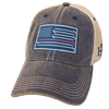 Stars And Bars Legacy Trucker - Blue Snapback Hat