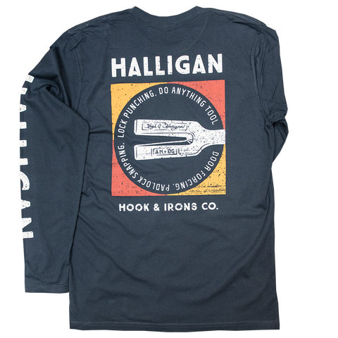 Halligan - Navy Long Sleeve Tee