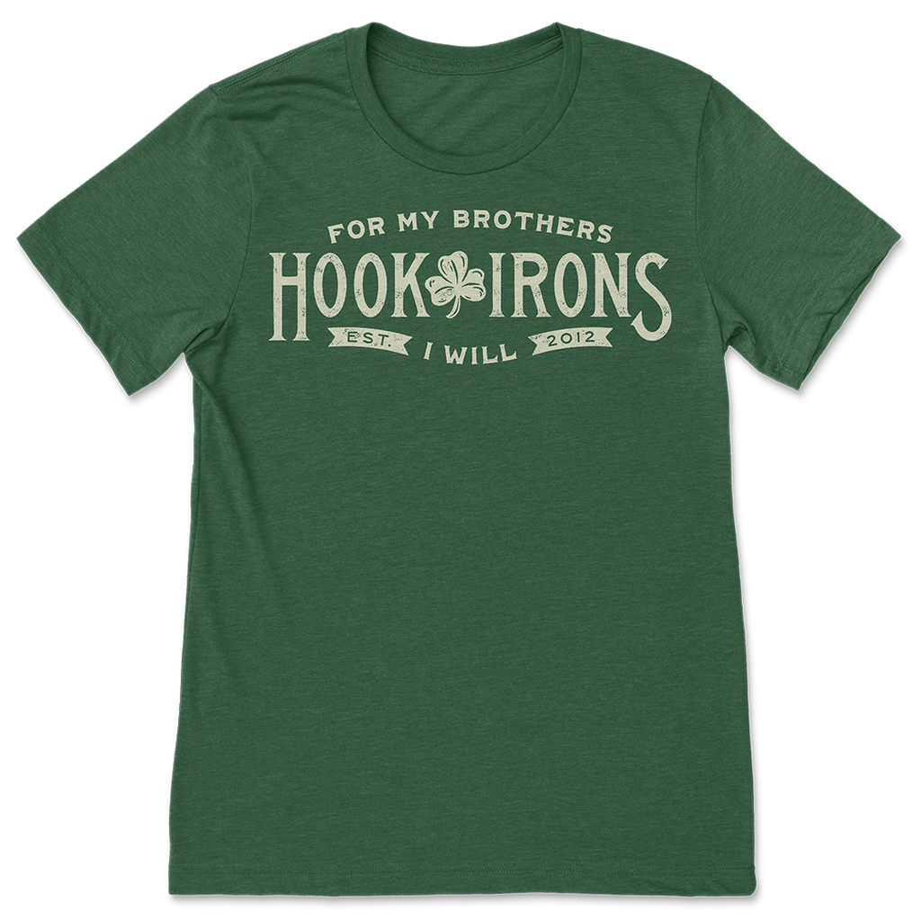 Firefighter T-Shirt (Black) | Model: For My Brothers, St. Patty's (Limited Edition)
