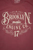 Brooklyn Engine Co. 17 - Heather Cardinal Tee