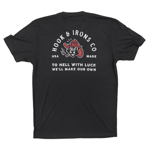 Black Cat - Black Tee