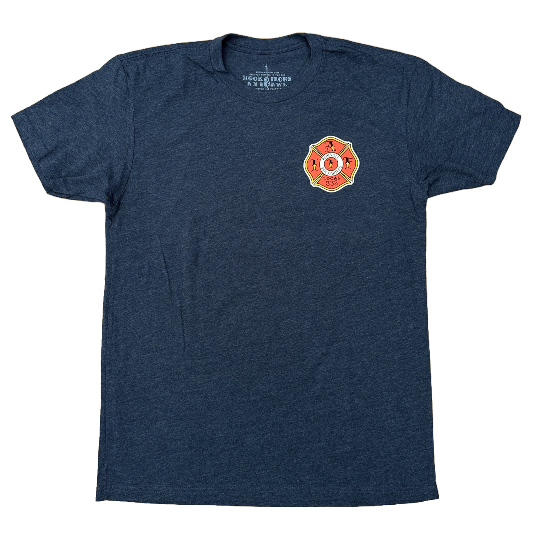 Navy Tee - Asheville FD