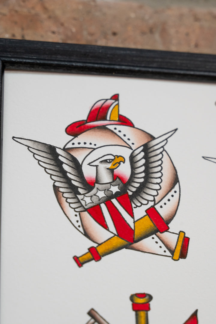 Topper Tattoo Flash Sheet - 2024 Limited Edition