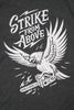 Strike From Above - Heather Charcoal Tee