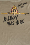 Kilroy Was Here - Army Green Tee