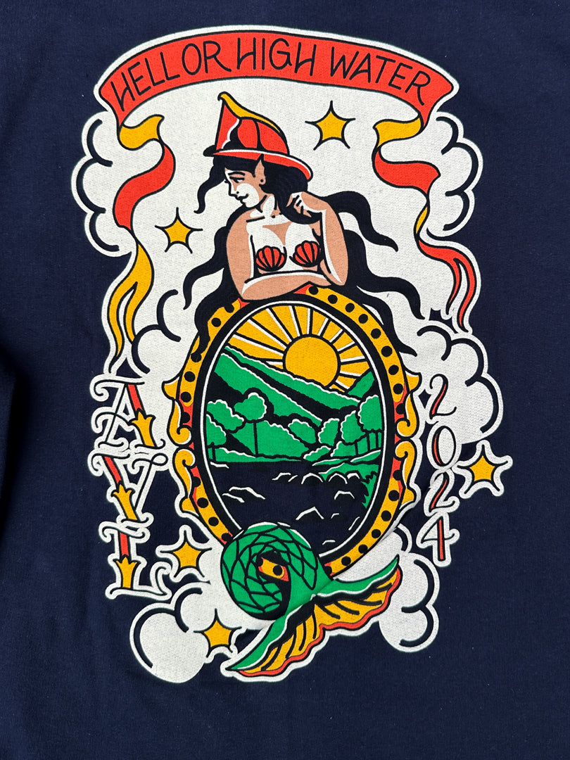 Navy Hoodie - Asheville FD