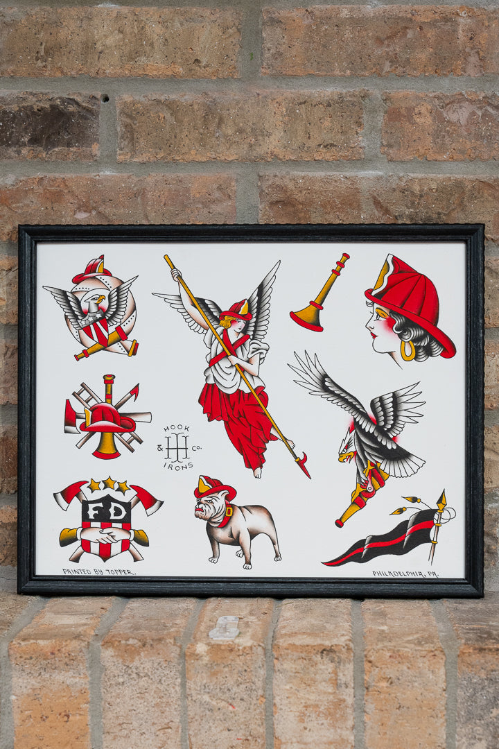 Topper Tattoo Flash Sheet - 2024 Limited Edition