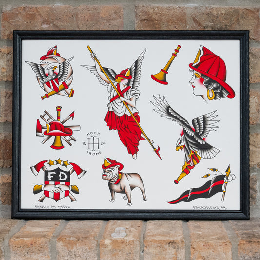 Topper Tattoo Flash Sheet - 2024 Limited Edition