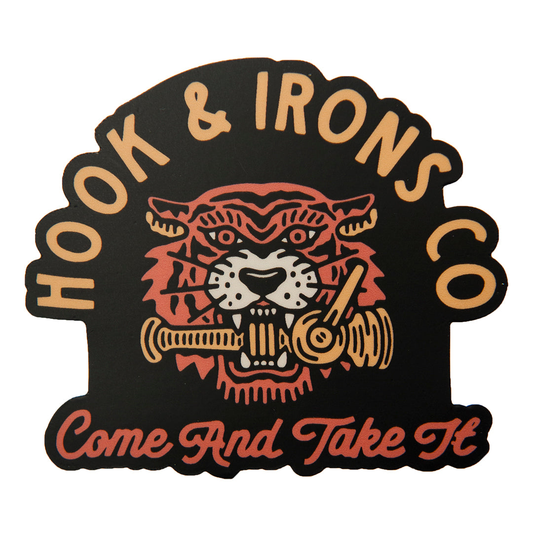 Firefighter Vinyl Slap Sticker | Model: Come and Take It