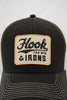 The XL - Black and Gold Snapback (XL Fit)