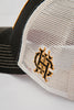 The XL - Black and Gold Snapback (XL Fit)