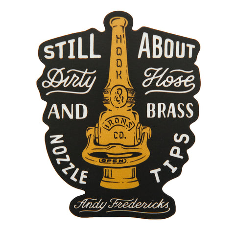 Brass Nozzle - Sticker