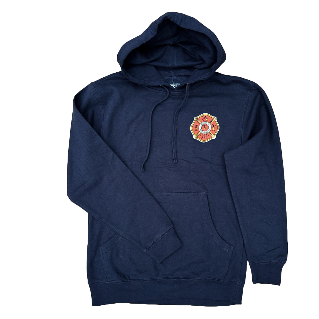 Navy Hoodie - Asheville FD