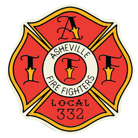 (SOLD OUT) Asheville FD - Reflective Maltese Sticker