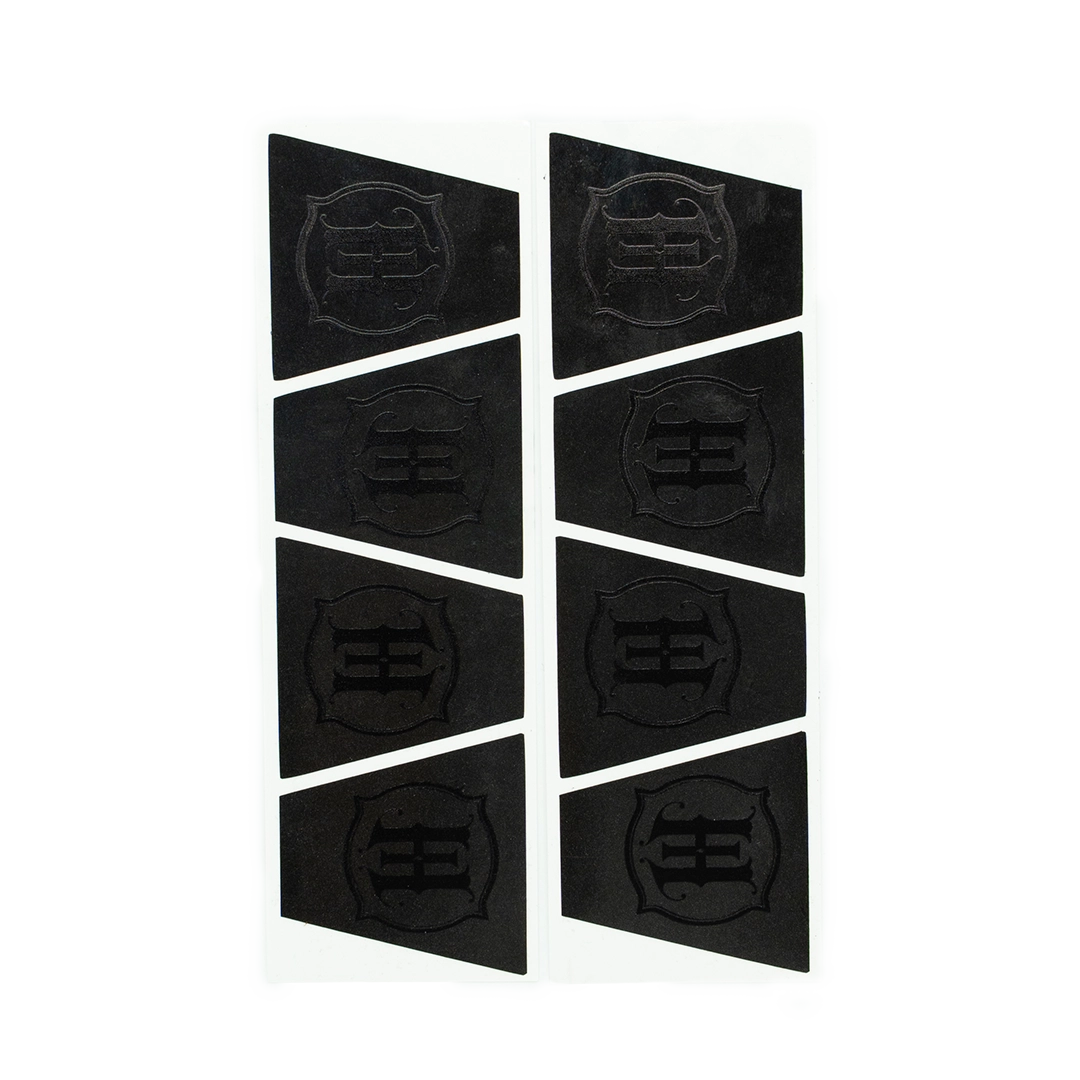 Reflective Black H&I Logo Helmet Tetrahedrons