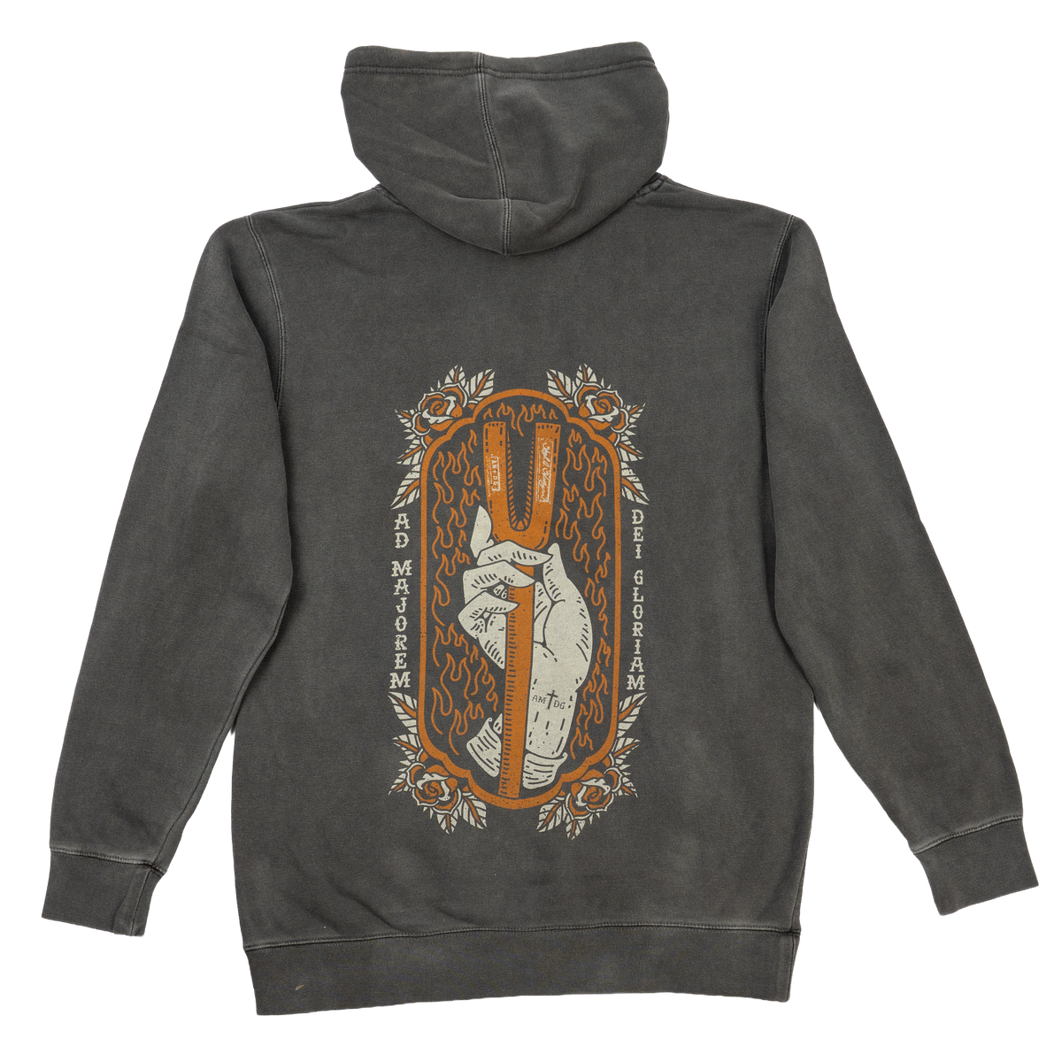 AM+DG - Black Hoodie