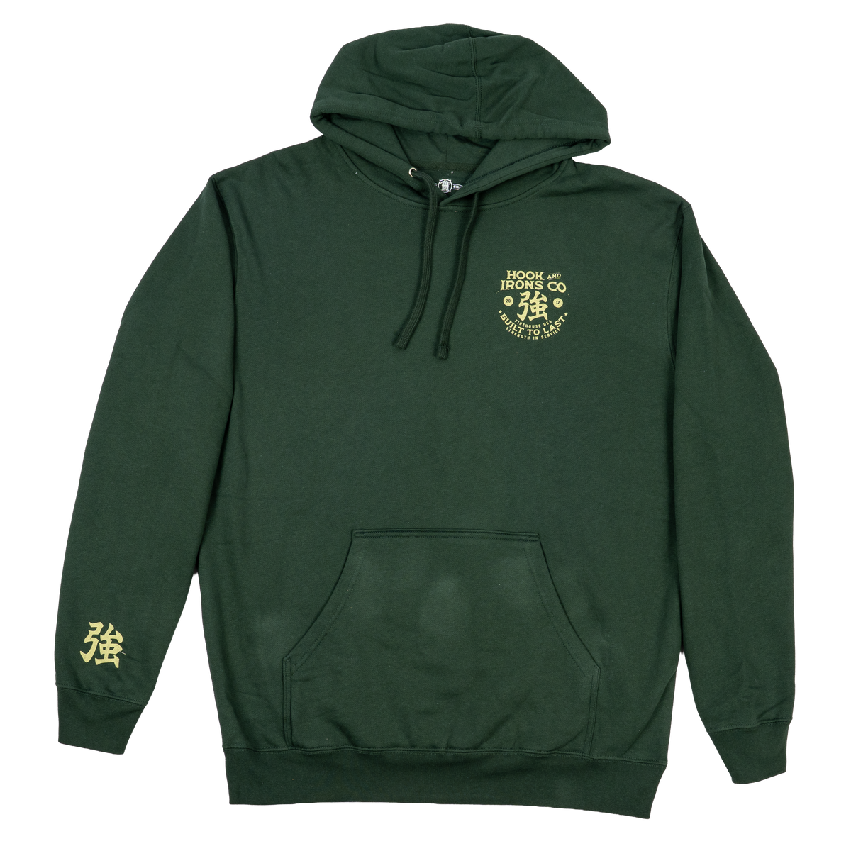 Built to Last - Green Hoodie