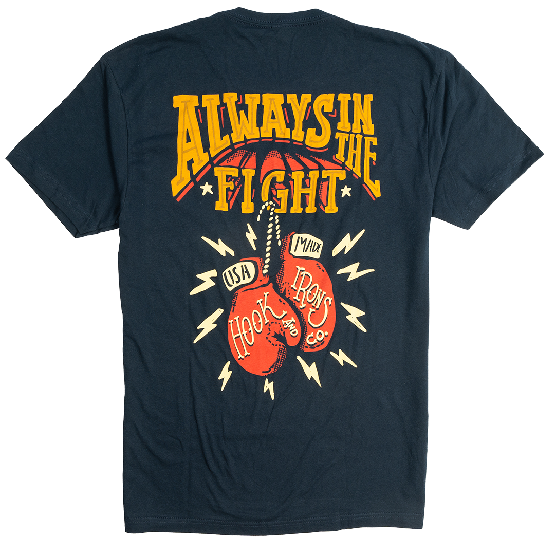Always in the Fight - Navy Tee