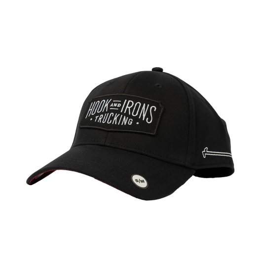 H & I Trucking Flexfit Hat- Black