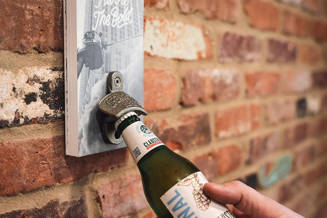 Wall Mounted Bottle Opener