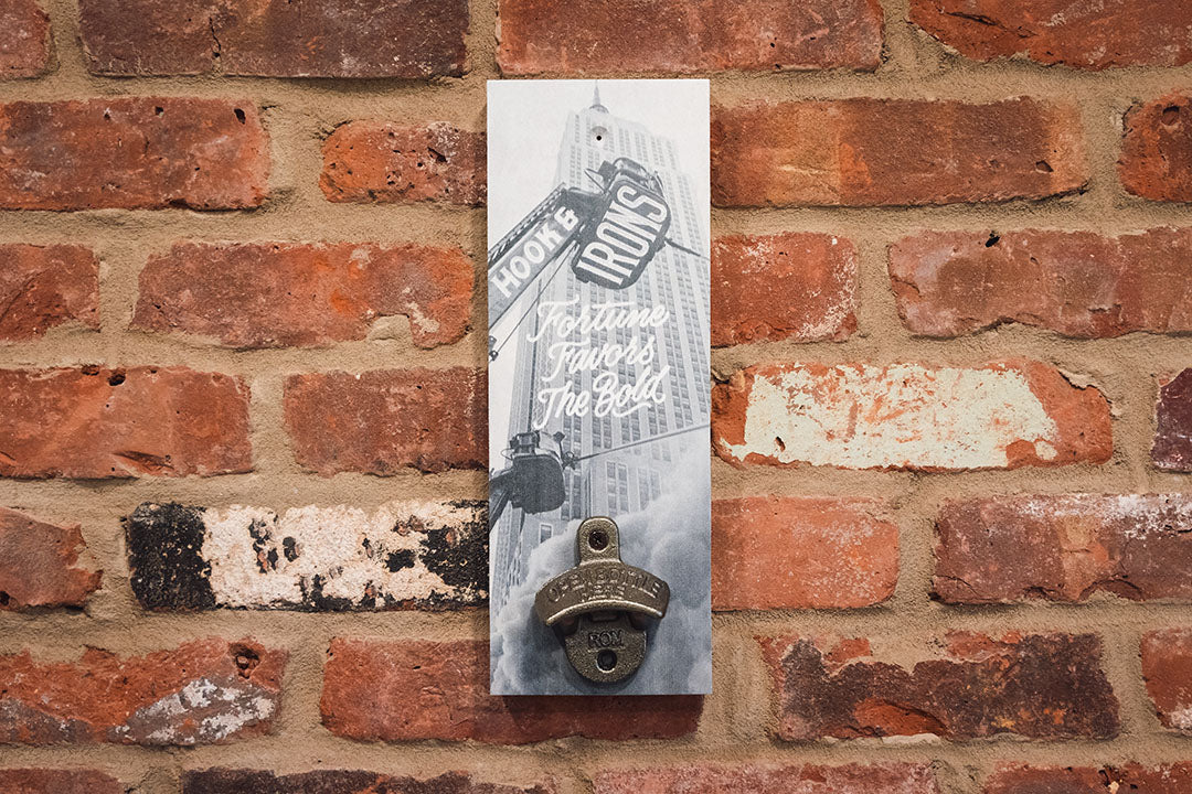 Wall Mounted Bottle Opener