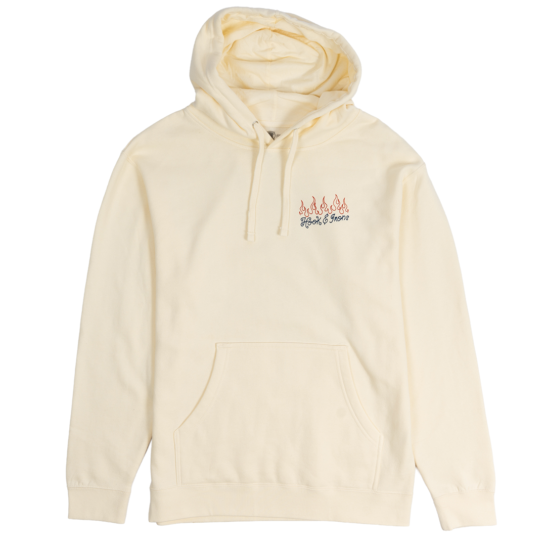 Candela Pinup - Natural Hoodie