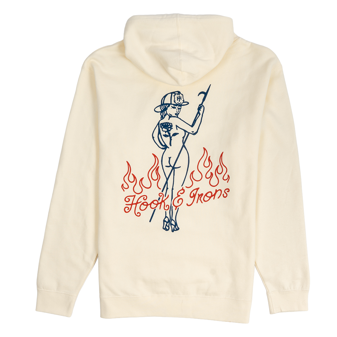 Candela Pinup - Natural Hoodie