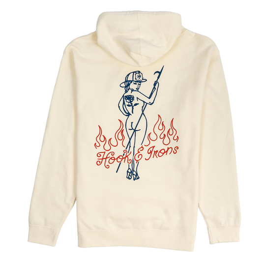 Candela Pinup - Natural Hoodie