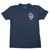 Great American Irons Work V2 - Heather Navy Tee