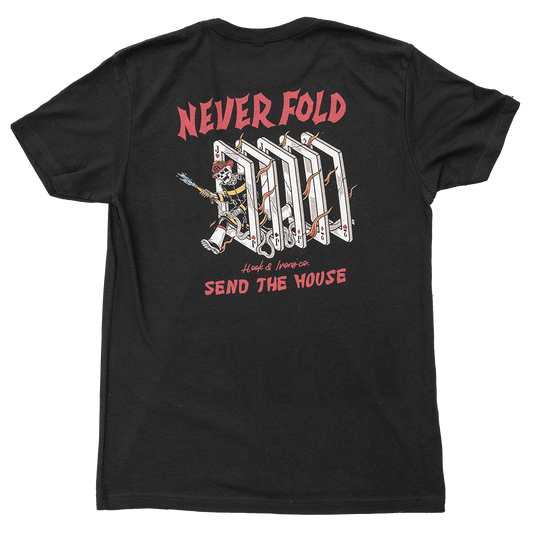 Firefighter T-Shirt (Black) | Model: Never Fold
