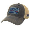 Stars And Bars Legacy Trucker - Blue Snapback Hat